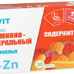 Витаминно-минеральный комплекс от А до Zn (Цинк) (таблетки 630 мг N30) Веррум Вит Verrum-vit Внешторг фарма ВТФ ООО - Россия