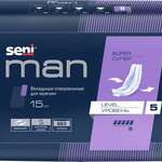 Сени Мен Супер Seni Man Super Level 5 Вкладыши урологические для мужчин уровень 5 (15 шт. 5 капель) TZMO S.A. - Республика Польша