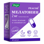 Мелатонин 2мг Реасон (капсулы 0,23 г N60) Эвалар ЗАО - Россия
