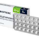 Левоцетиризин-ВЕРТЕКС (табл. п. плен. о. 5 мг № 30) Вертекс АО г. Санкт-Петербург Россия