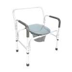 Кресло-стул с санитарным оснащением повышенной грузоподъемности до 250 кг (1 шт.) HMP-7007L Мега-Оптим