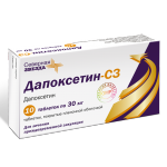 Дапоксетин-СЗ (табл. п. плен. о. 30 мг № 10) Северная звезда ЗАО Россия