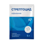 Стрептоцид (порошок для наружного применения 5 г № 3 пакет) Ярославская фармфабрика ЗАО Россия