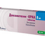Дексаметазон-КРКА (таблетки 8 мг № 10) АО КРКА, д.д., Ново место Словения