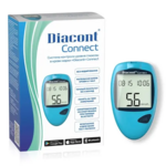 Глюкометр Диаконт Коннект Diacont Connect (комплект с принадлежностями) ОК Биотек Ко., Лтд - Тайвань