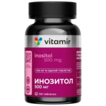 Инозитол 500 мг (таблетки 900,0 мг N120) Vitamir Витамир Квадрат-С ООО - Россия