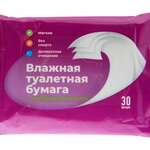 Бумага туалетная влажная с экстрактом алоэ (30 шт.) СТМ Планета Здоровья Авангард ООО - Россия