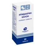 Ипидакрин Канон (таблетки 20 мг № 90 банка) Канонфарма продакшн ЗАО, Московская обл., Щелково Россия