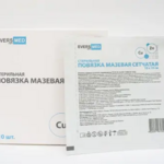 Повязка мазевая сетчатая стерильная Cu Zn (медь цинк) (10x10 см 10 шт.) Evers Med Эверс ООО-Россия