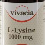 Вивация L-Лизин Vivacia L-Lysine 1000мг (таблетки 1450 мг №60) Стобионт Холдинг Лимитед Stobiont Holding Limited- Англия