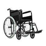Кресло-коляска механическая инвалидная базовая Base 200 ширина сиденья 455мм (18) пневмоколеса (PU) Ortonica Ортоника Китай