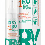 ДрайРу Део Кристал DryRU Deo Crystal Дезодорант-спрей с минеральными кристаллами для всех типов кожи (40 г ) ПК Палада ООО - Россия
