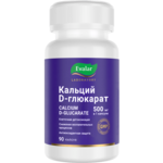 Кальций D-глюкарат 500 мг (капсулы 0.58 г N90) Evalar Эвалар ЗАО -Россия