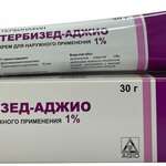 Тербизед-Аджио (крем для наружного применения 1 % 30 г туба) Аджио Фармацевтикалз Лтд Индия