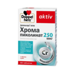 Доппельгерц актив Хрома пиколинат 250 мкг (таблетки 360 мг №60) Квайссер Фарма ГмбХ и Ко.КГ Германия