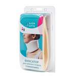 Бандаж Фиксатор (Шина Шанца) шейный взрослый (высота 8 см размер M белый) арт. БШ Алеф ООО (г.Санкт-Петербург) - Россия