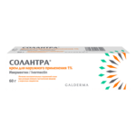 Солантра (крем для наружного применения 1 % 60 г туба (1)) Галдерма СА Швейцария Лаборатории Галдерма Франция