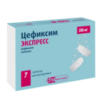 Цефиксим Экспресс (табл. диспергируемые 200 мг № 7) Лекко Фармацевтическая фирма ЗАО Россия