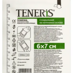 Лейкопластырь (Повязка) Тенерис Teneris фиксирующий на нетканой основе (6х7см №1 шт.) Фармлайн ООО - Чехия