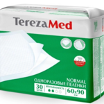 Пеленки одноразовые впитывающие Терезамед Нормал TerezaMed Normal (60х90 см N30 шт.) Хайдженик АО - Россия