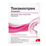 Тонзилотрен (табл. для рассасыв. гомеопат. № 40) Доктор Густав Кляйн ГмбХ & Ко. КГ Германия