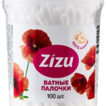 Zizu Зизу Палочки ватные (100 шт.)  Емельянъ Савостинъ. Ватная фабрика ООО Россия