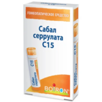 Сабал серрулата С15 (гранулы гомеопатические 4 г  пенал со счетчиком гранул (1)) БУАРОН Франция