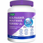 Кальций Магний Цинк+Д3/Ca Mg Zn+D3 (таблетки п.о. 1,5 г N90) Эвалар ЗАО - Россия