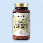 Вивация Vivacia Цинк, Магний и Витамин B6 Zinc, Magnesium & Vitamin B6 (таблетки №60) Мэривери Лимитед Англия