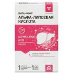 Альфа-липоевая кислота Витаниум (таблетки 360 мг №25) ВТФ ООО - Россия