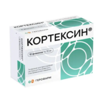 Кортексин (лиофилизат для приг. р-ра для внутривенного и внутримышечного введ. 10 мг № 10 фл.) Герофарм ООО (г. Санкт-Петербург) Россия