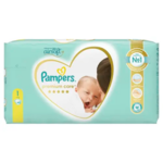 Подгузники Памперс 1 Премиум Кеа (2-5 кг N40) Pampers Premium Care Проктер энд Гэмбл-Новомосковск ООО-Россия