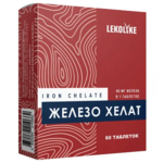 Lekolike Леколайк  Железо хелат (таблетки 600 мг N60) Биостандарт НПО ООО-Россия
