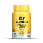 Орзакс Оушен Гаммис Витамин Д3 1000МЕ Orzax Ocean Gummies Vitamin D3 для детей вкус апельсин (пастилки жевательный 2.15 г №60) Орзакс Илак Ве Кимья Сан. Тик. КАК Турция