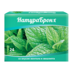 Натурабронх Пастилки от кашля вкус Ментол-Эвкалипт (№ 24) Принс Сапплико Prince supplico Sydler Remedies PVT Limited Индия