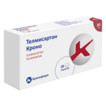 Телмисартан Кроно (таблетки 80 мг № 28) Канонфарма продакшн ЗАО, Московская обл., Щелково Россия