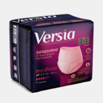 Версия Versia Подгузники-трусики 3в1 для взрослых Medium (р.М (60-85см) №7) Sunkiss Healthcare (Zhejiang) Co., Ltd Китай