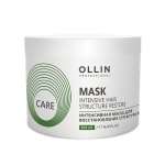 Оллин Профессионал Каре Ollin Professional Care Маска Интенсивная для восстановления структуры волос (500 мл) Технология НПВФ ООО - Россия