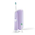 Филипс (Philips Sonicare) Зубная щетка электрическая с дорожным футляром (2 насадки,1 режим) (1 шт. фиолетовая)  арт.HX6212/88 Philips Consumer Lifestyle B.V. - Нидерланды