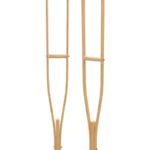 Костыли опорные деревянные с устройством против скольжения для взрослых (2 шт. пара) арт. 749 Аверсус ООО-Россия