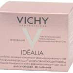 Виши Идеалия Крем-уход дневной увлажняющий для сухой кожи (черника и чай) (50 мл) (Vichy Idealia) Косметик Актив Продюксьон - Франция