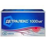 Детралекс (табл. п. плен. о. 1000 мг № 18) Лаборатории Сервье Индастри Франция Сервье РУС ООО Россия