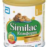 Симилак 1 Комфорт от 0 до 6 месяцев (молочная смесь 375 г) Abbott Laboratories S.A. (Эбботт Лэбораториз) - Испания