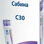 Сабина С30  (гранулы гомеопатические 4 г) БУАРОН Франция