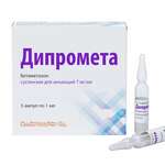 Дипромета (суспензия для инъекций 7 мг/мл 1 мл № 5 амп. ) К.О.Ромфарм Компани С.Р.Л. Румыния