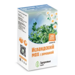 Исландский мох с ромашкой (фильтр-пакеты 1.5 г №20) Фирма Здоровье ООО-Россия