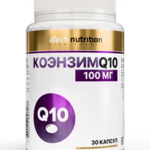 Коэнзим Q10 100 мг (капсулы 700 мг №30) Atech Nutrition Атеч Нутришн Арсенал Атлета ООО - Россия