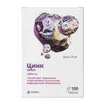 Цинк Хелат (ZN) 25 мг (таблетки №100) Vitateka Витатека Мирролла ООО - Россия