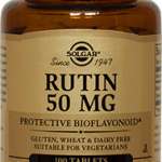Солгар Рутин (таблетки 50 мг N100) Solgar Vitamin and Herb - США