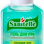 Санитель Sanitelle Гель для рук антисептический с Алоэ Вера и витамином Е (50 мл) Бентус лаборатории ООО - Россия